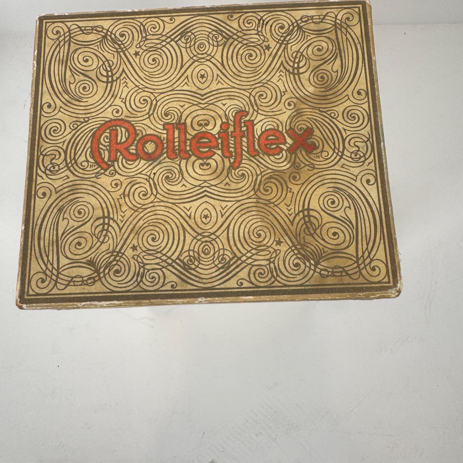 Rare Rolleiflex Empty Box Only For Camera
