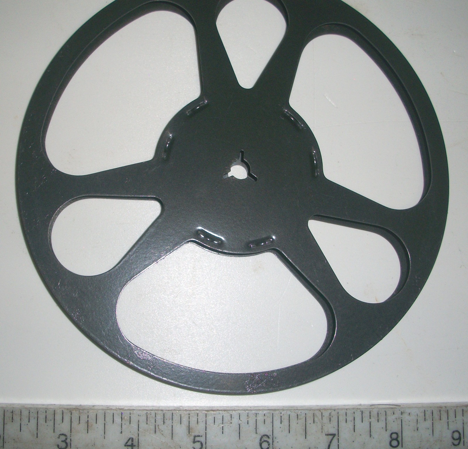 4 x GOLDBERG BROS 8mm Vintage Movie 7 inch 400 ft Film Reel Made of Steel, NOS