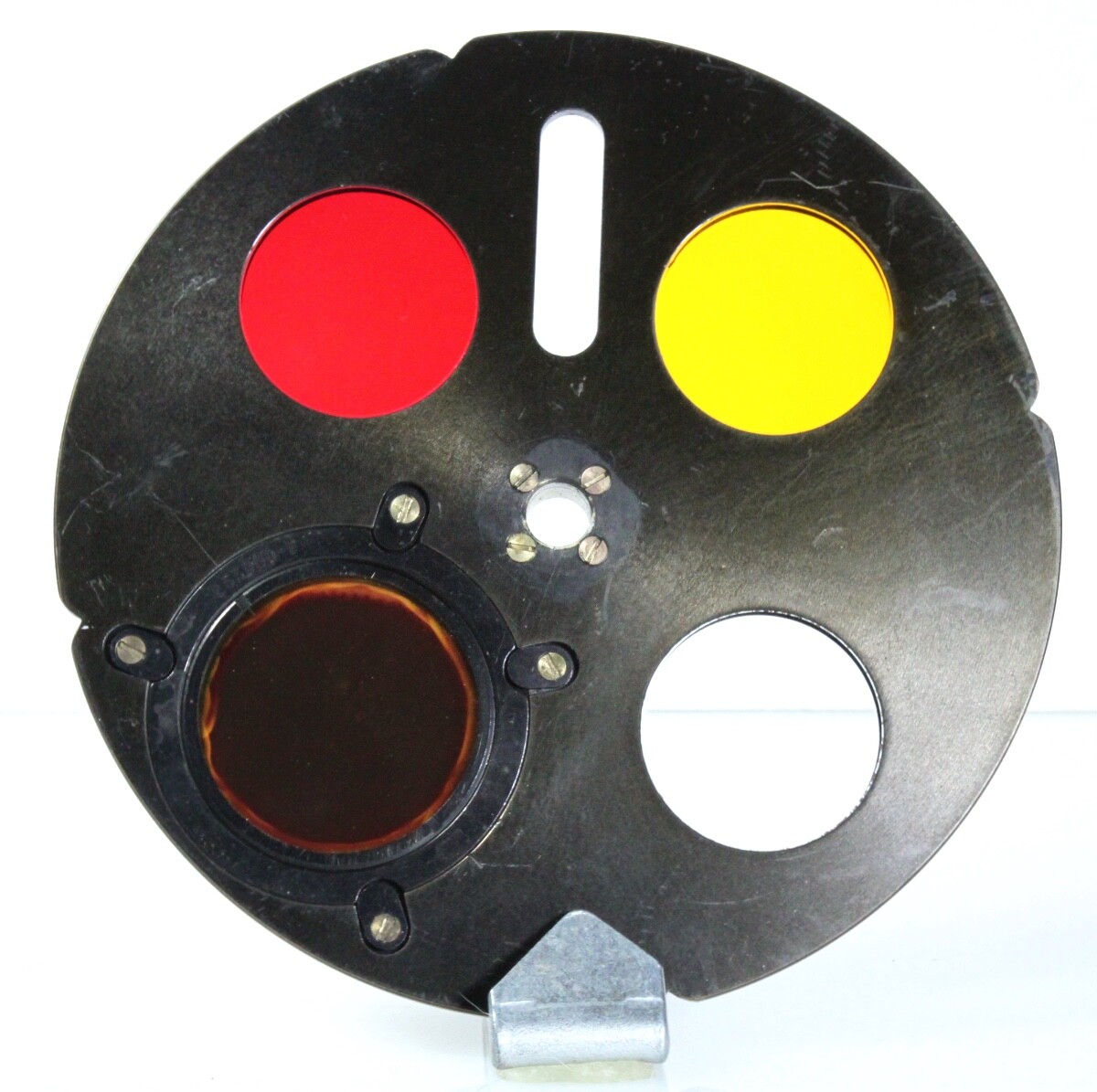 Filter Wheel/Turret for Large Black & White Film Camera -Aerial? -15cm. – Used