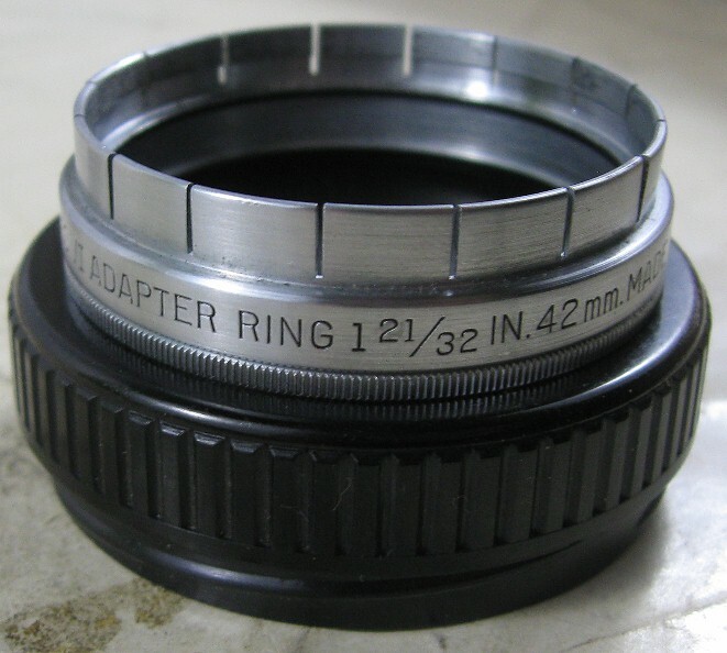 2 Vintage Lens Kodak Series VI Wratten Filter A & Adapter Ring 1 21/32 42mm