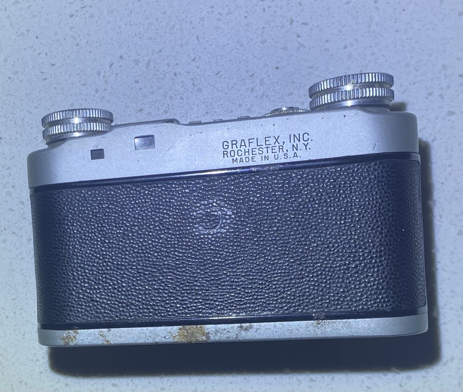 Ciro 35, 50mm Film Camera and Original Leather Case, Made In USA