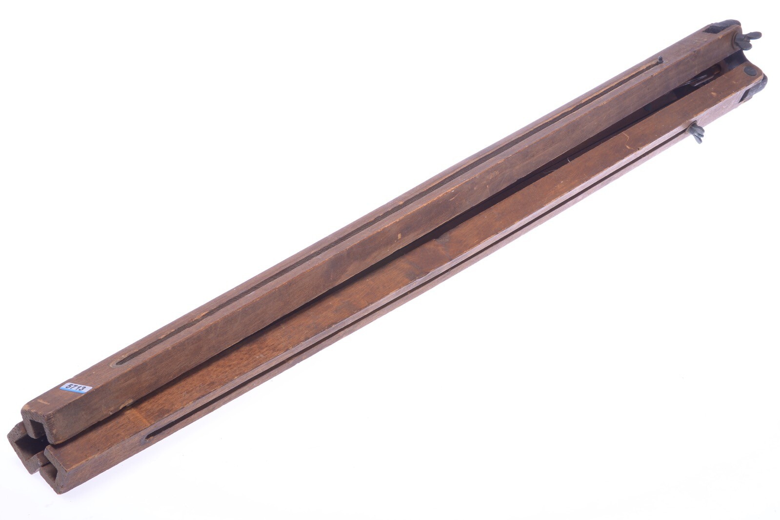 ✅ ANTIQUE WOOD TRIPOD 1.19M, 46.85″ ZEISS? KODAK? 9X12CM GLASS PLATE CAMERAS