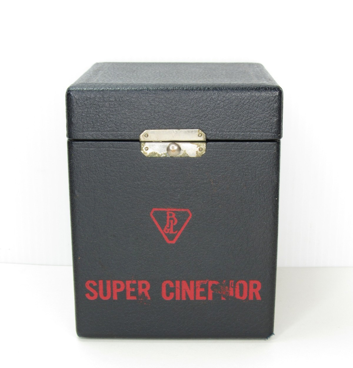 RARE Vtg Bausch & Lomb Super Cinephor Box Case ONLY for Cinema Projector Lens