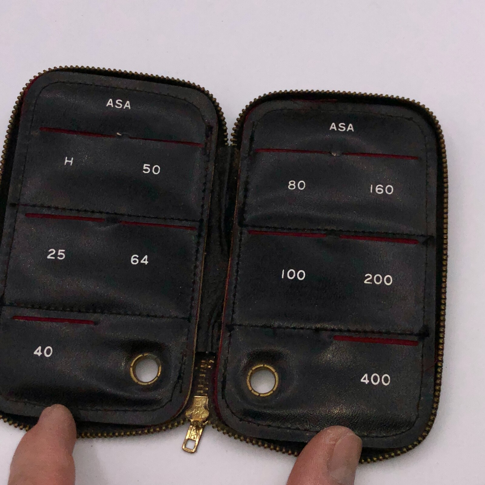 Vintage SEKONIC Black Zipper Carry Case Made in Japan