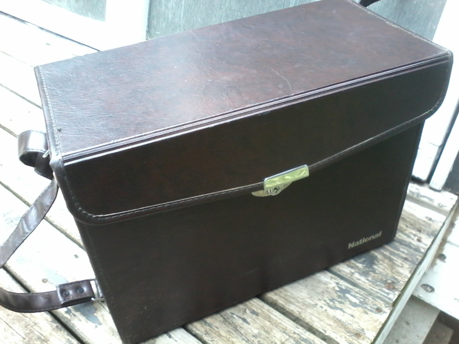 Video Cassette Recorder CASE Camera, Hard Leather 1980s (National) VGC, PICK UP