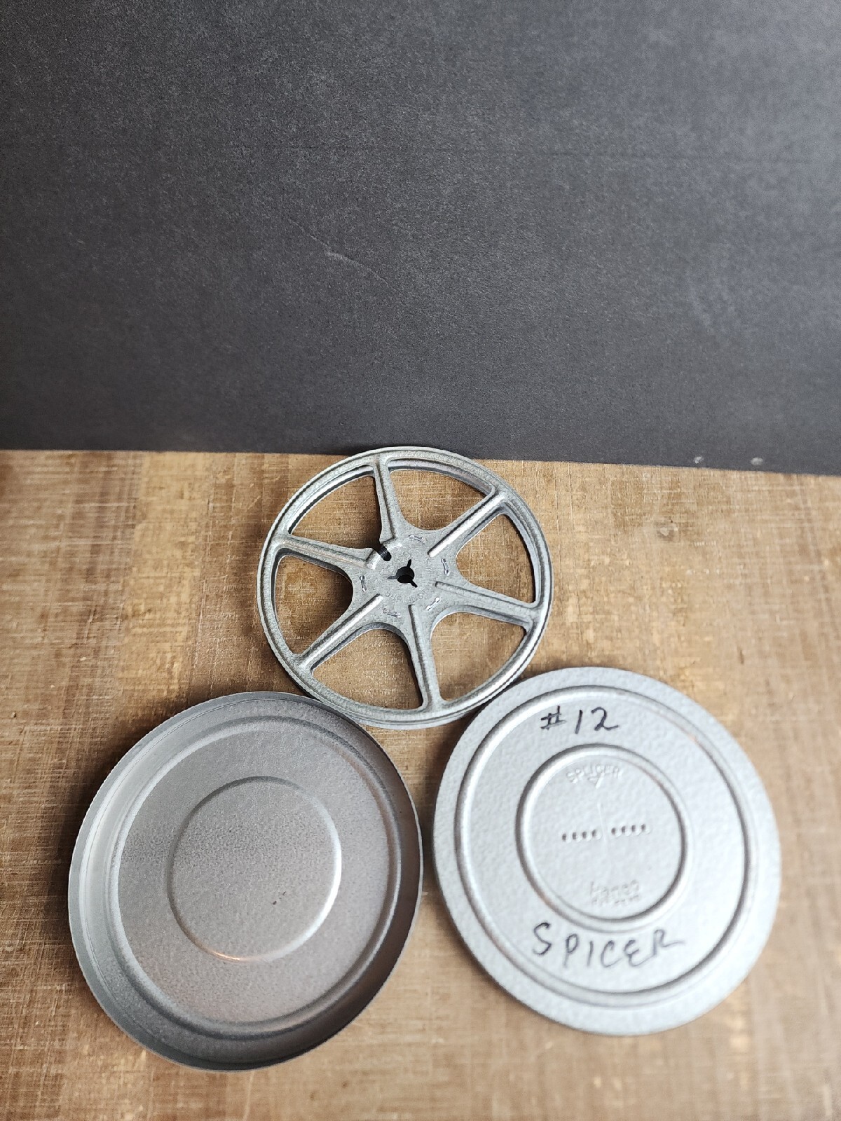Vtg Metal Kenco Splicer Reel and Case Burlington Wisconsin
