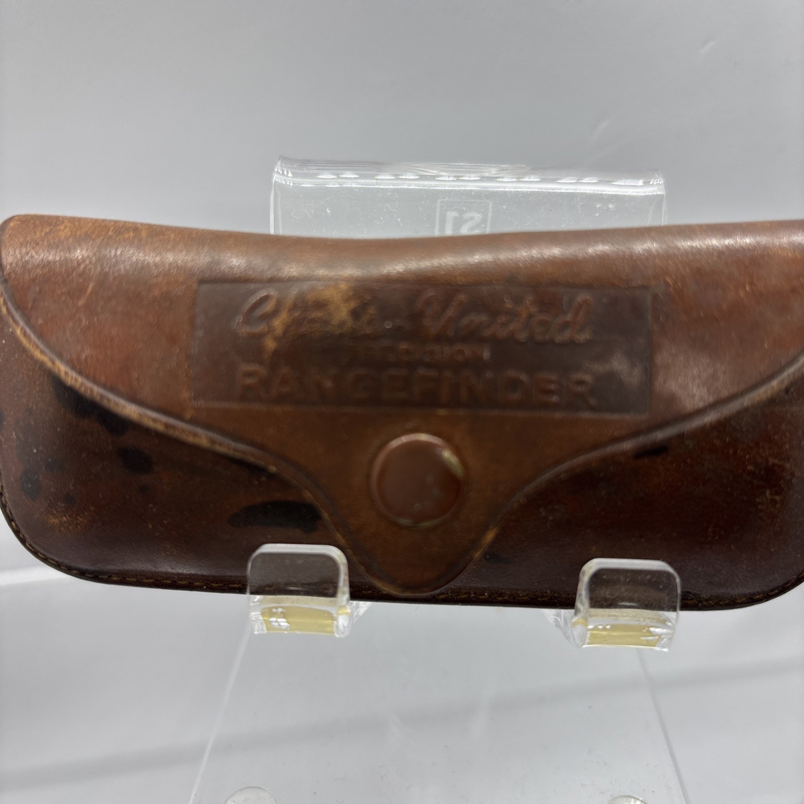 VINTAGE CHESS UNITED NY PHOTOGRAPHERS RANGEFINDER WITH CASE