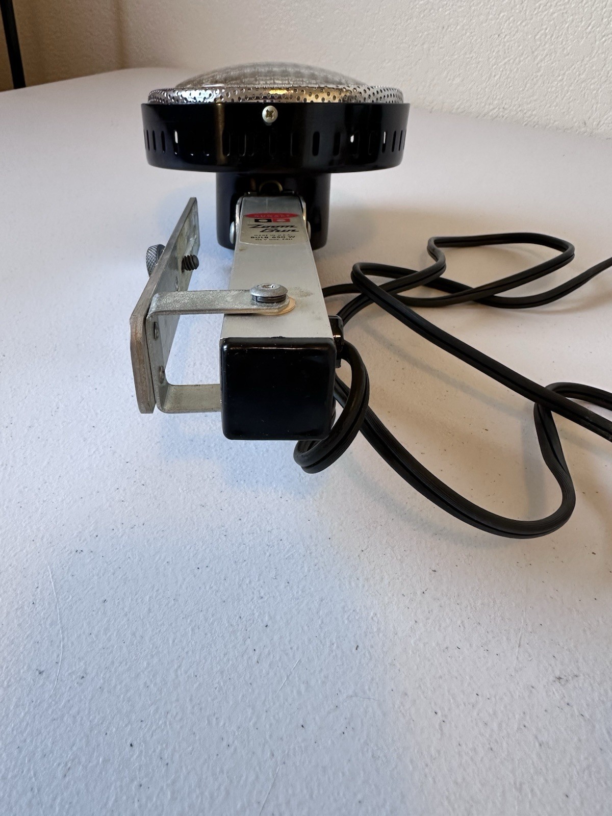 Vintage Sunset Zoom Gun 650W Super Bright Photo Light Original Box Working Paper