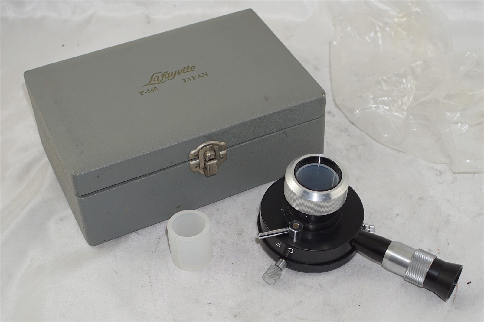 Lafayette F-503 Camera to Microscope/Telescope/Binocular Attachment in Box