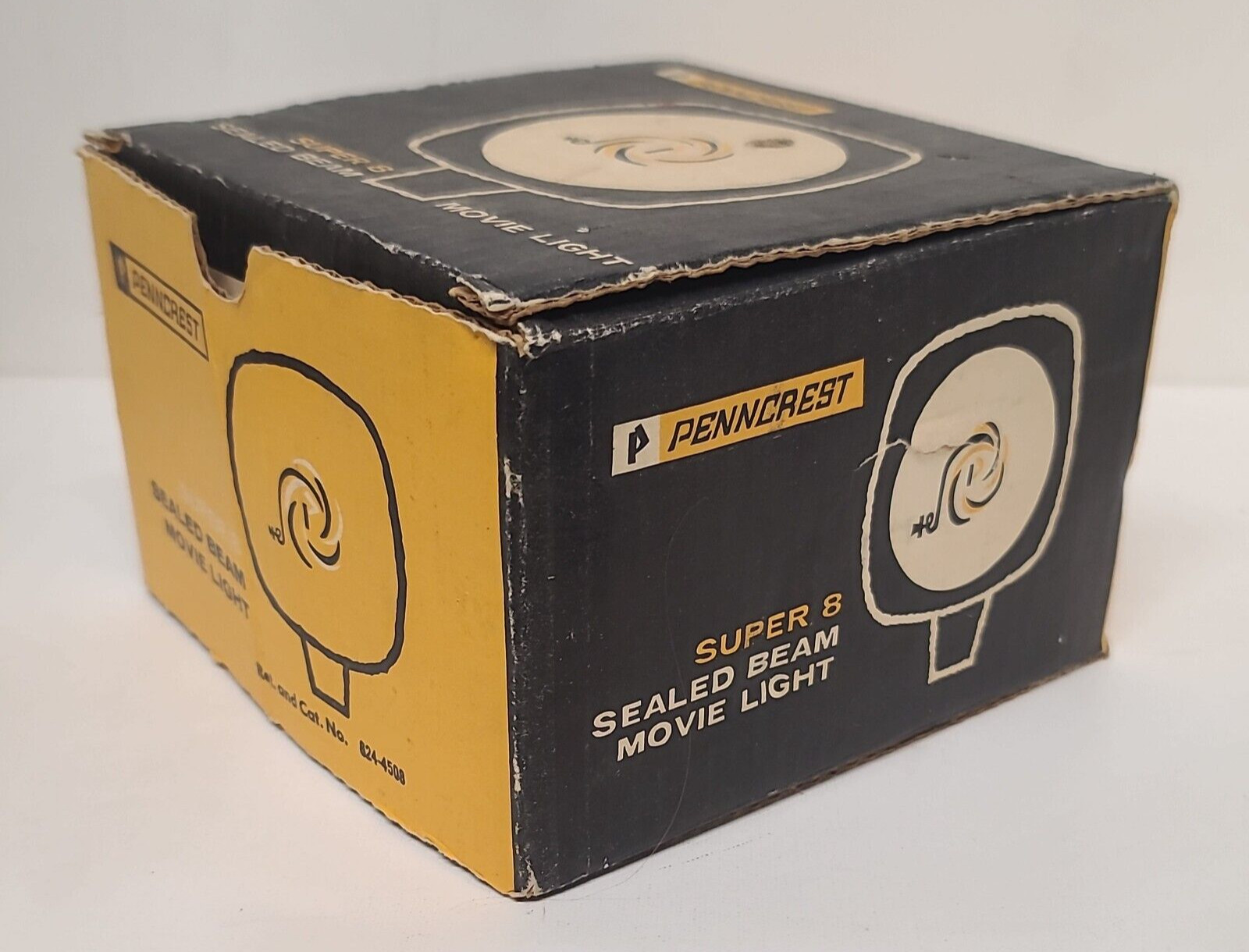 Penncrest Super 8 Sealed Beam Movie Light Photography Working Condition Prop Lit