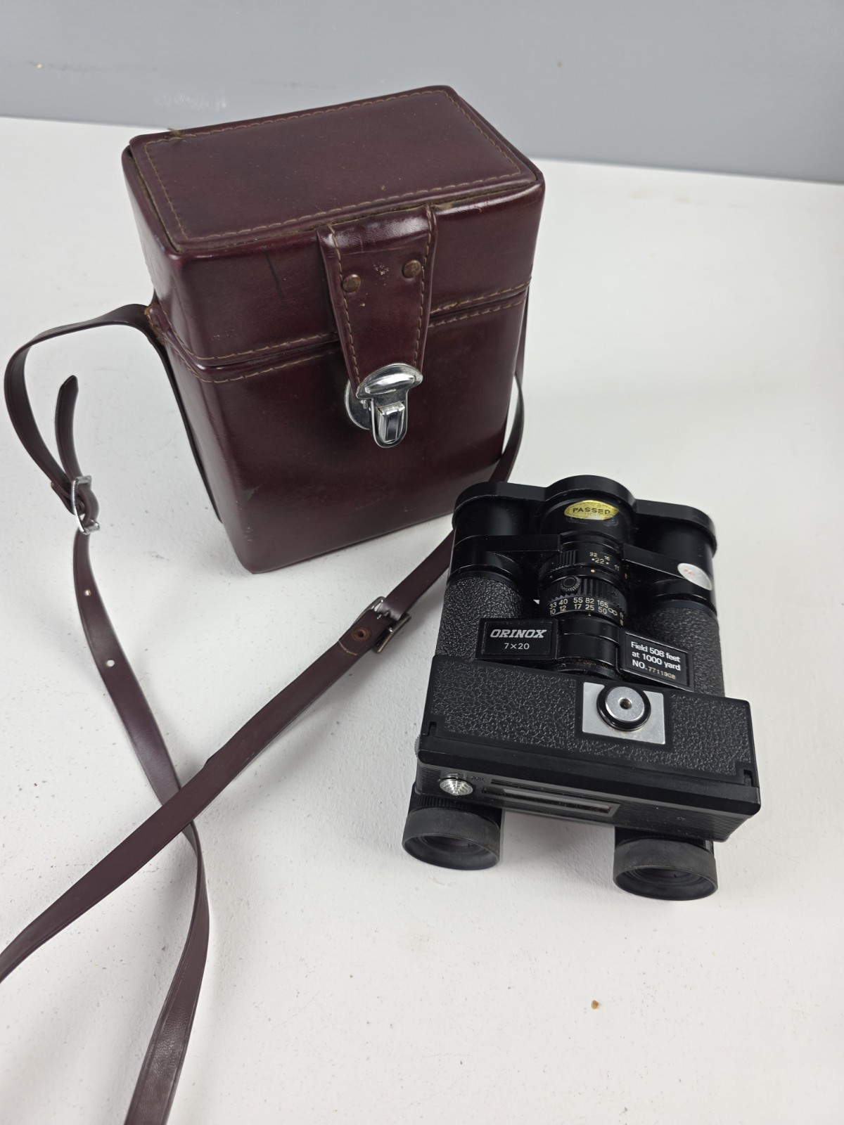 VERY RARE Orinox 7×20 Binoculars + 110 Film Camera, Made in Japan – Collectible