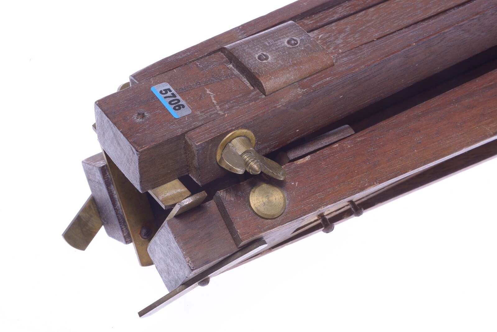 ✅ ANTIQUE WOOD TRIPOD 131CM, 51.57″ GLASS PLATE 4×5 LARGE FORMAT FIELD CAMERA