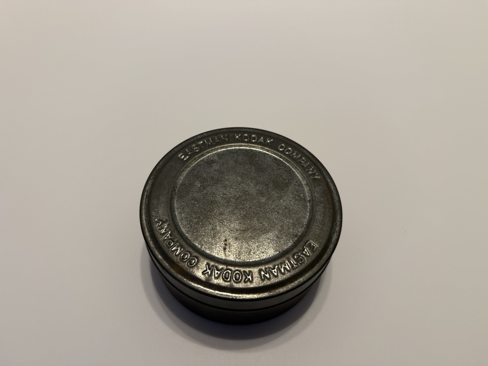 Eastman Kodak Company Film Storage Tin Vintage Empty Width 3 3/4”