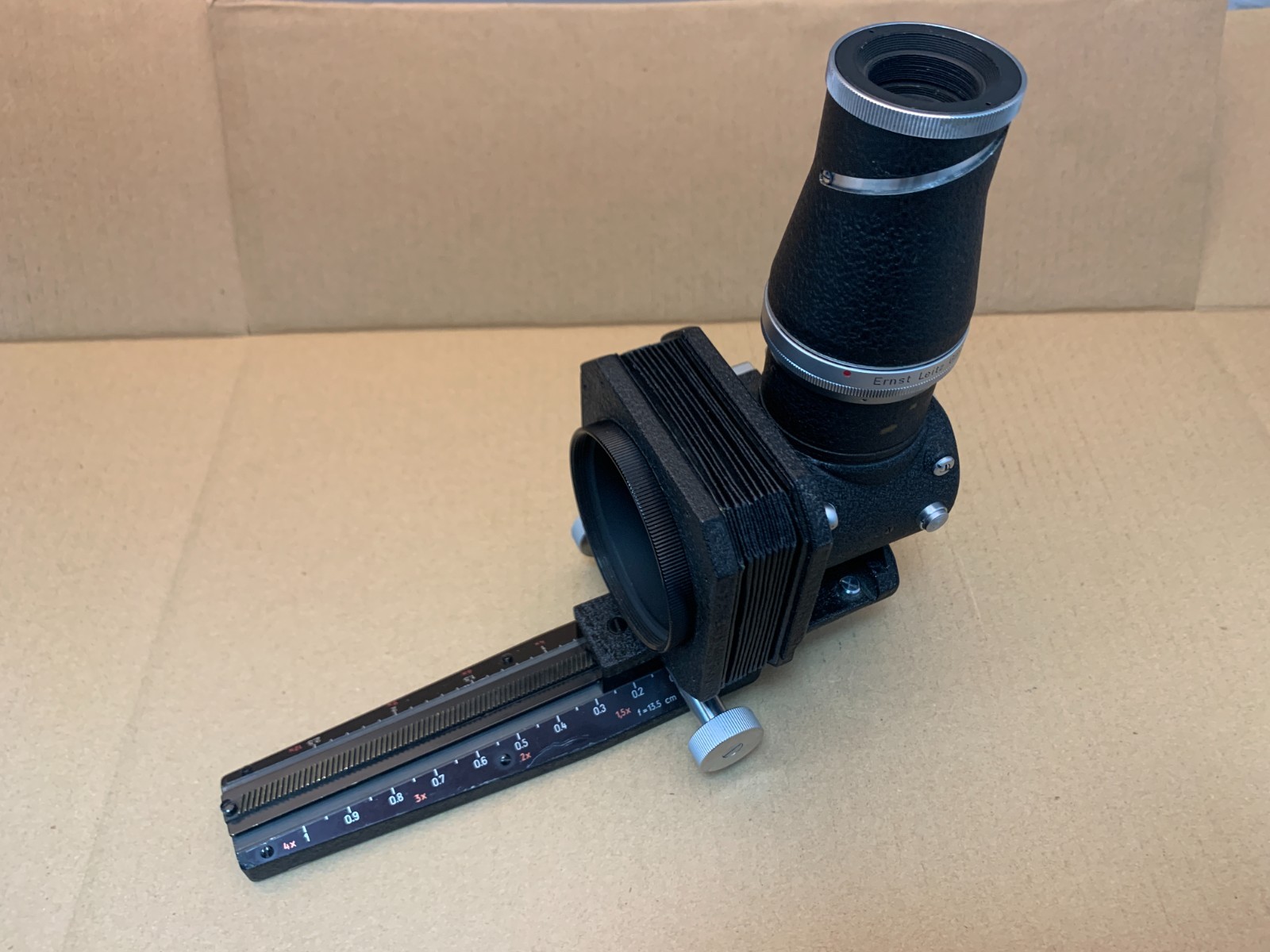 Leitz Leica Macro Bellows Elmar 5cm w/ Visoflex I, Macro Close-Up