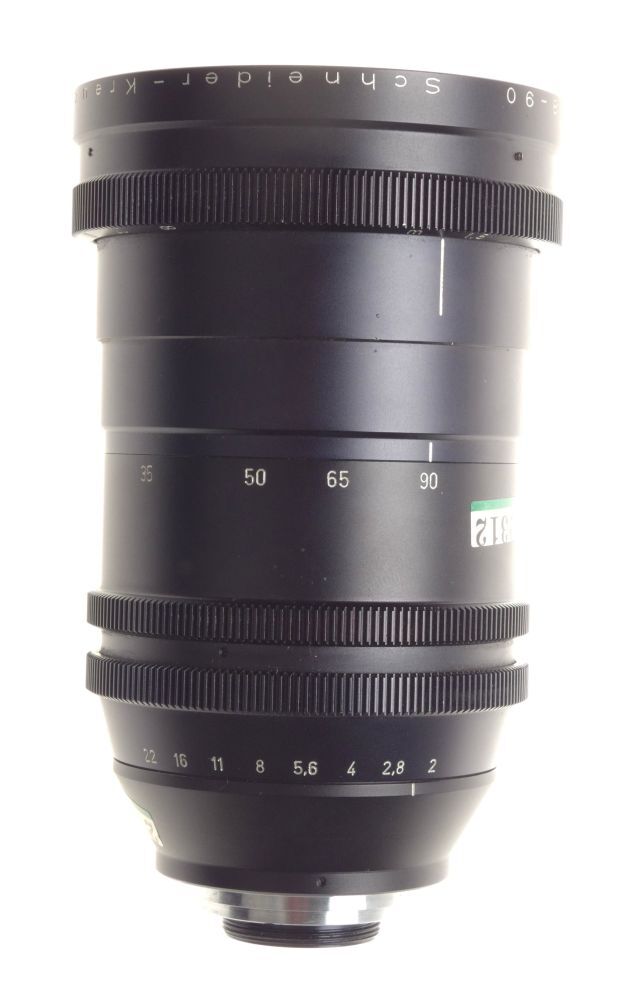 Schneider-kreuznach variogon zoom lens 1:2/18-90 c-mount