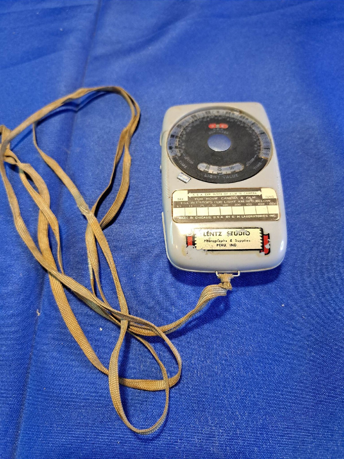 Vintage Mid-Century Skan Exposure Meter G-M Laboratories