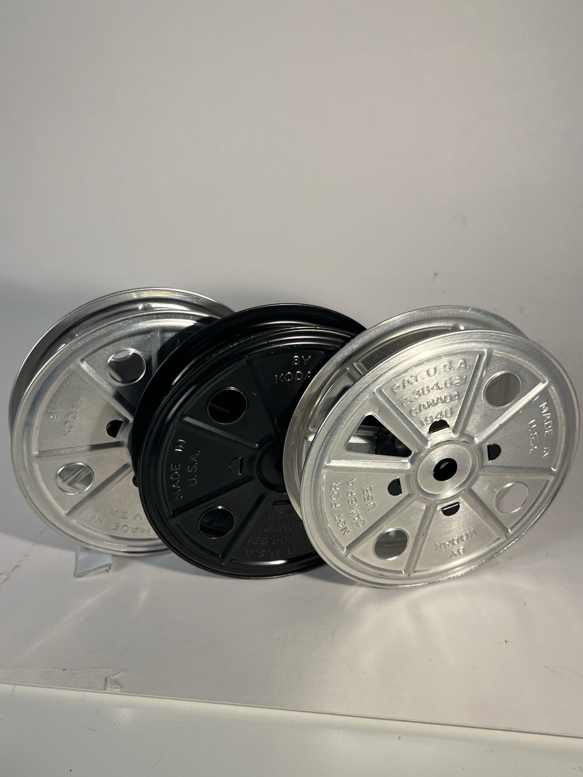 Vintage Kodak 3-5/8″ Aluminum 16mm Film Reel – 1946