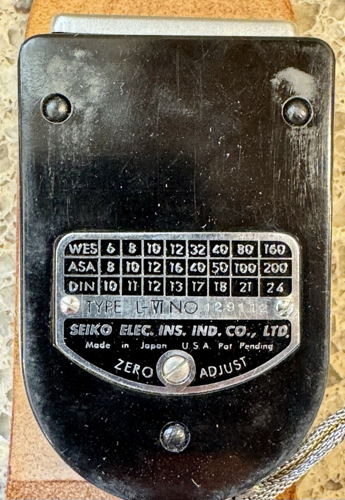 Vintage Sekonic L-6 Leader Light Meter – Working Selenium Cell Model L-VI