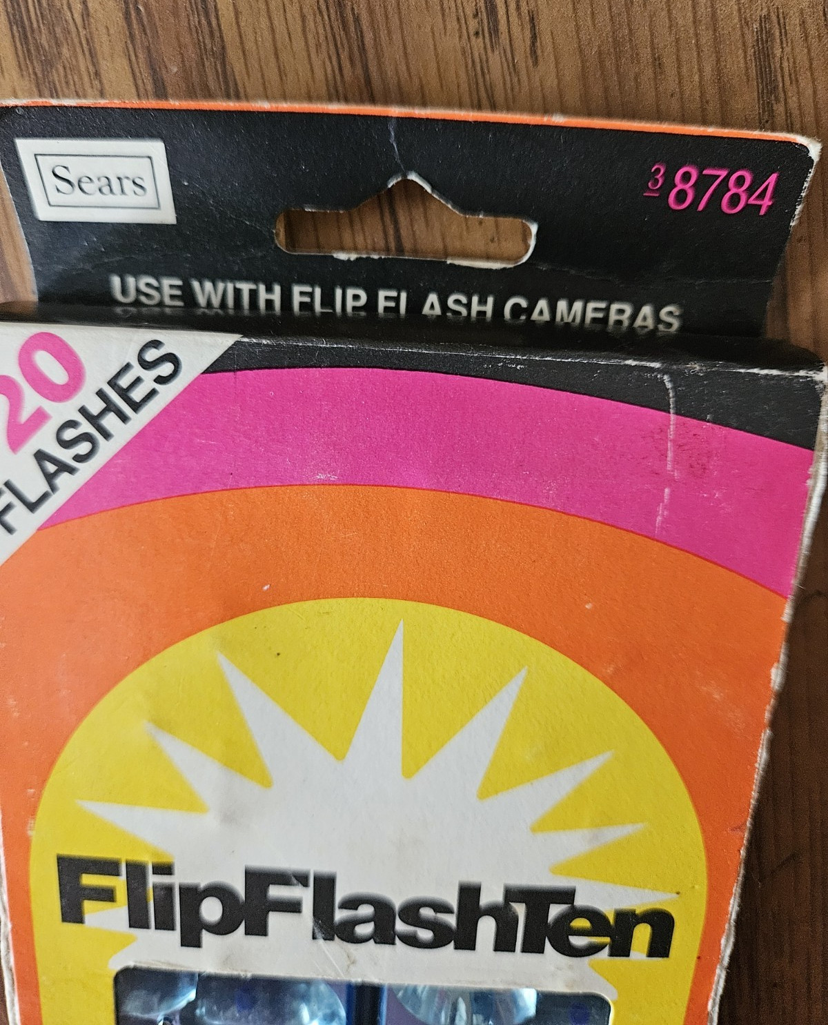 Vintage Sears 1970s Flip Flash Super 10 Flash Cube Sticks Twin Pack New