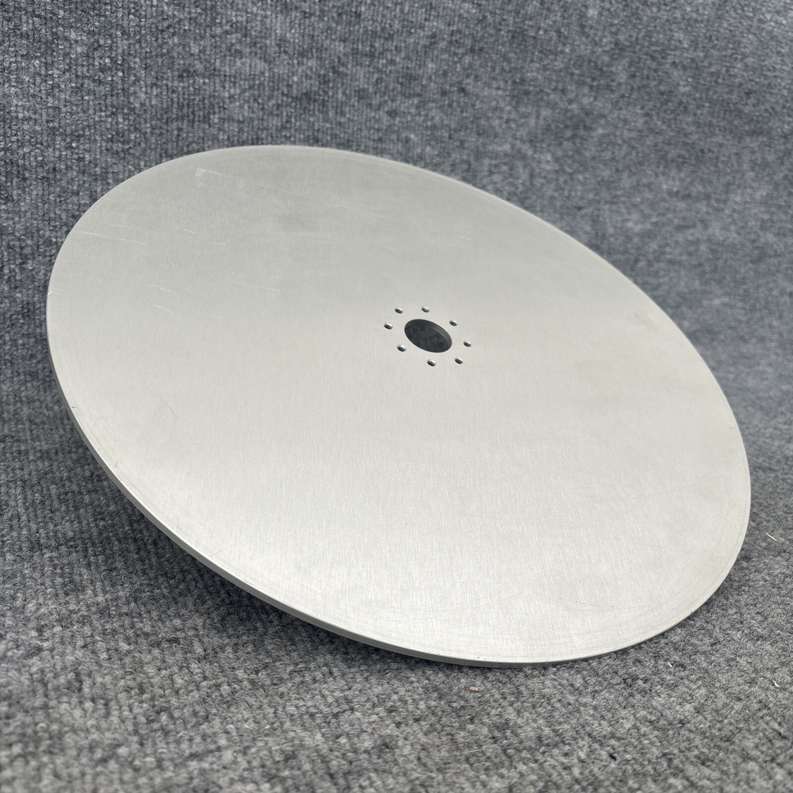 14″ Aluminum Motion Picture Film Rewind Flange For Put On or Take Off Station