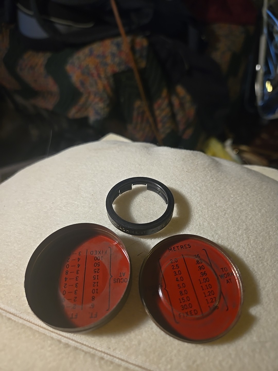 Vintage Kodak 6A Portrait Lens Attachment. Eastman Kodak Company- w tin case