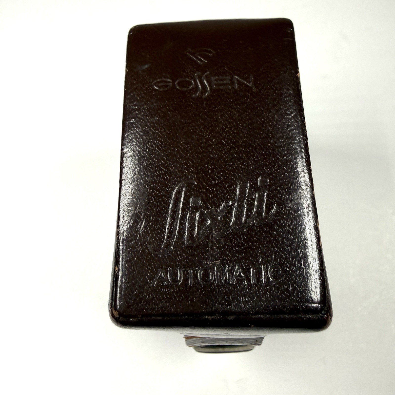 Vintage Gossen Sixti Automatic Light Meter Leather Case West Germany Orig. Pouch