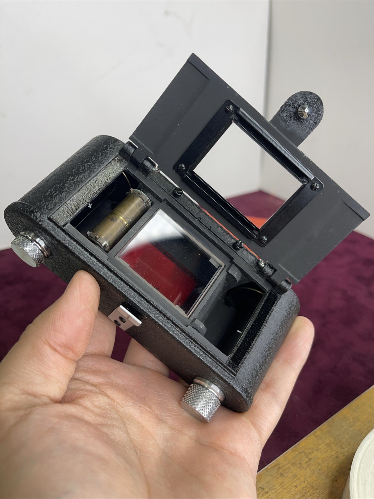 ✅ LEICA, LEITZ CONTACT PRINTER SLIDE COPIER ELDIA 35MM ADAPTER TRANSPARENTS