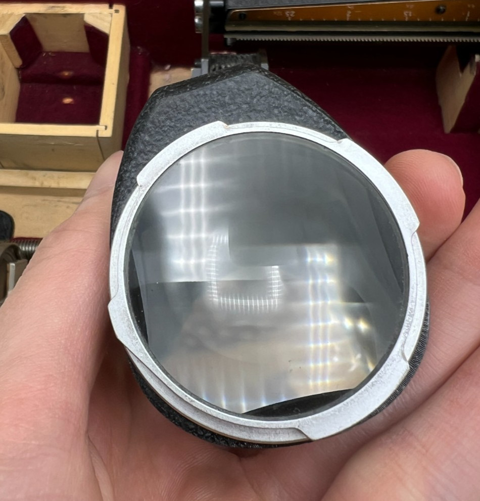 Leitz Leica Visoflex I Focusing Bellows / Mirror Box Finder / Magnifier w/ Case