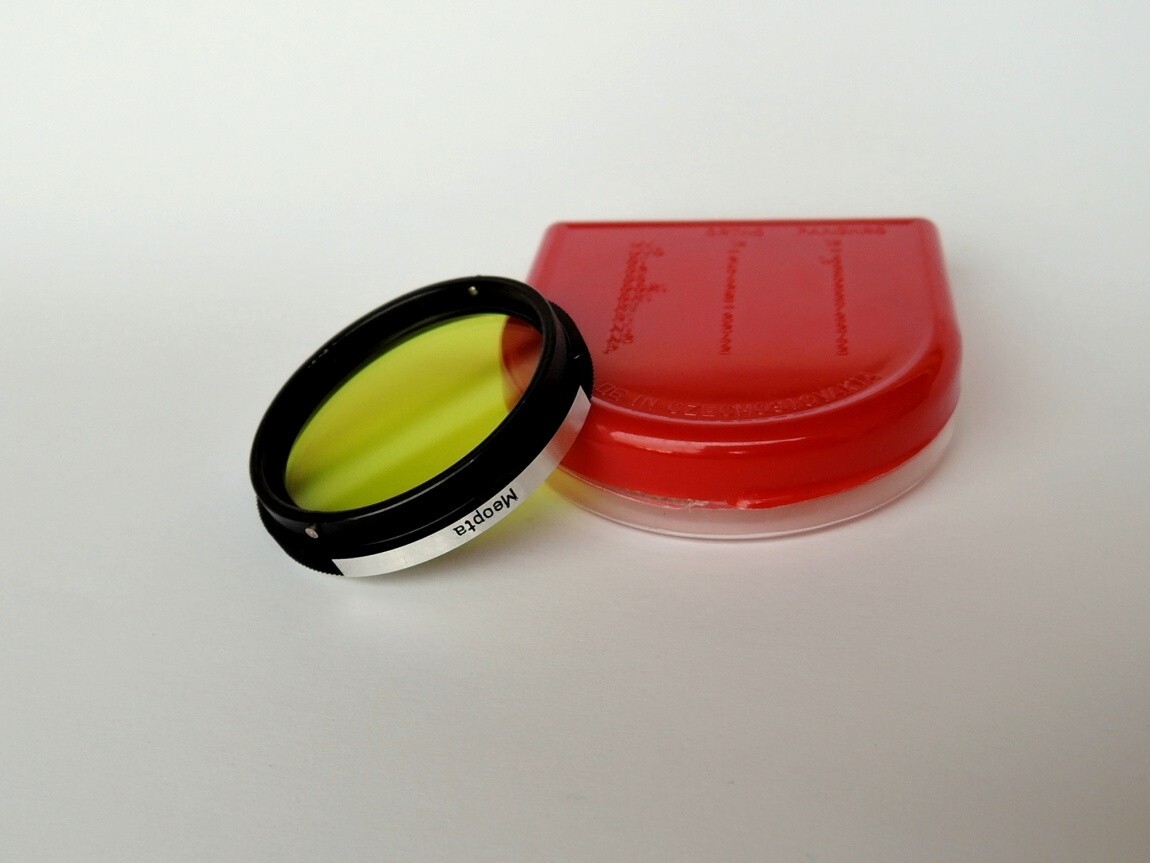 Flexaret MEOPTA GGR1 B36 Color Filter Czechoslovakia Genuine Accessories Bayonet