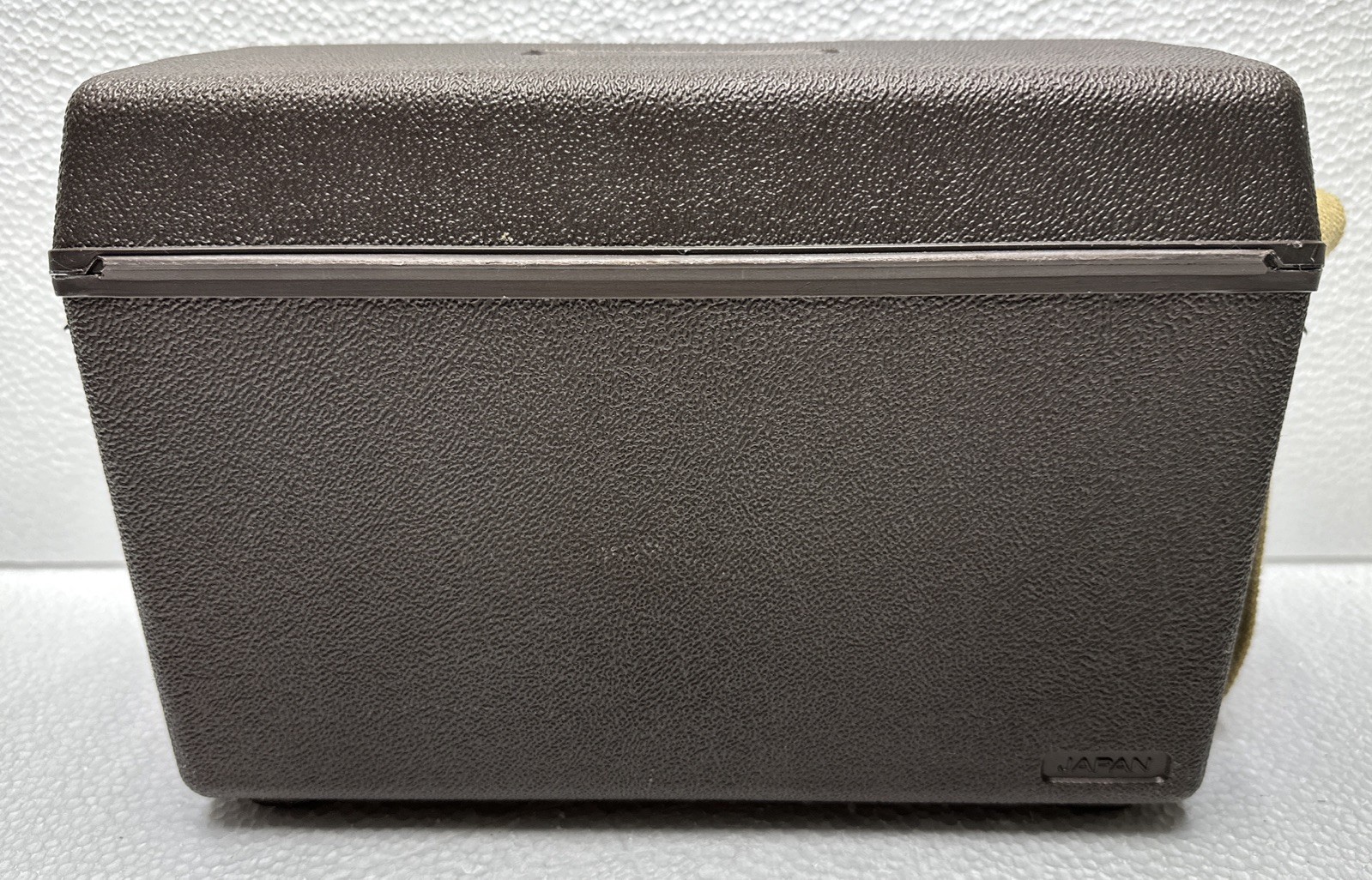 Vintage KONICA Hard Shell Camera Case / Box with Strap Made in Japan Rare