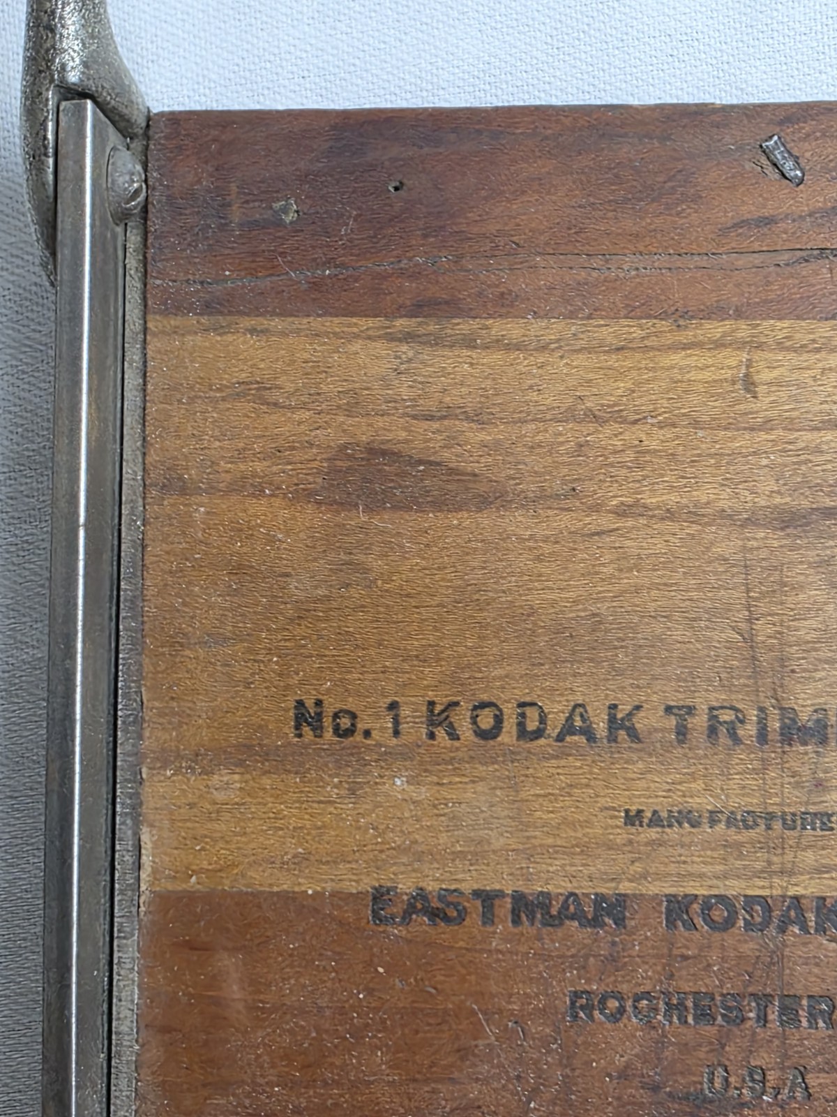 Vintage No. 1 Kodak Trimming Board, Eastman Kodak, Made in USA