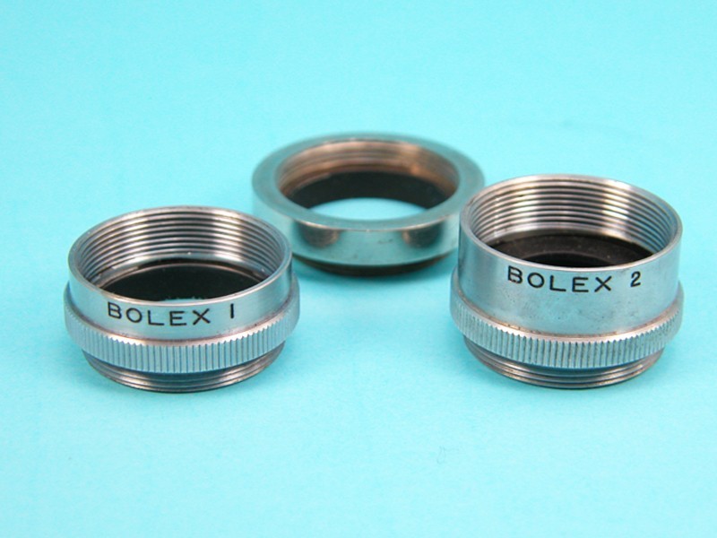 Bolex C-MOUNT EXTENSION TUBE SET For Bolex 16mm Macro Close-Up Filming!
