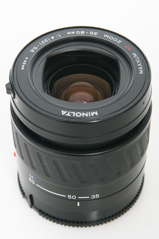 Minolta Maxxum AF 35-80mm f4-5.6 Zoom Lens, Ex+