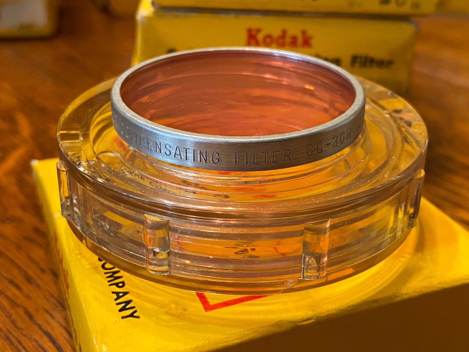 Vintage Kodak Series 6 30R Color Compensating Filter
