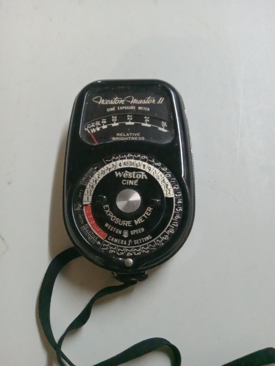 Weston Master II #736 Vintage Universal Exposure Light Meter Photo Accessory USA