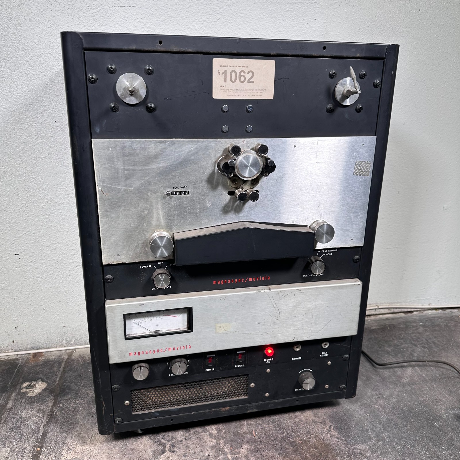 Magnasync 2300-R / Moviola Movie Editing Tape Machine Vintage Film Production