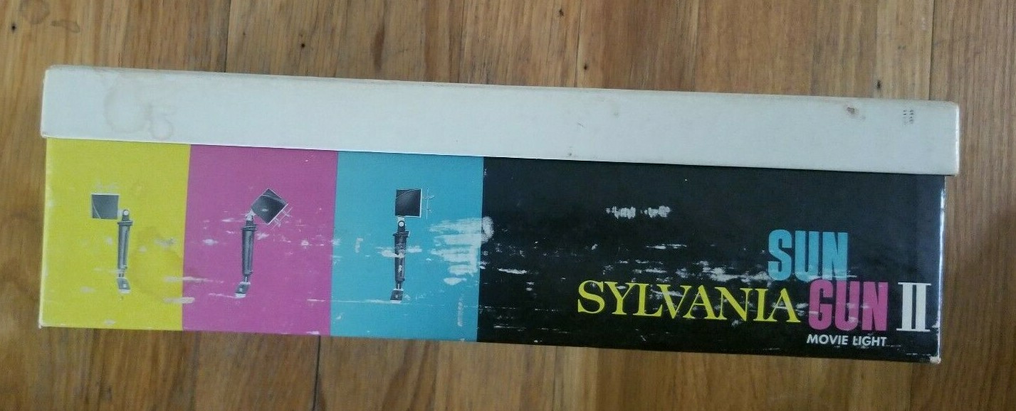 Vintage Sylvania Sun Gun II Movie Light with Box Model SG-55