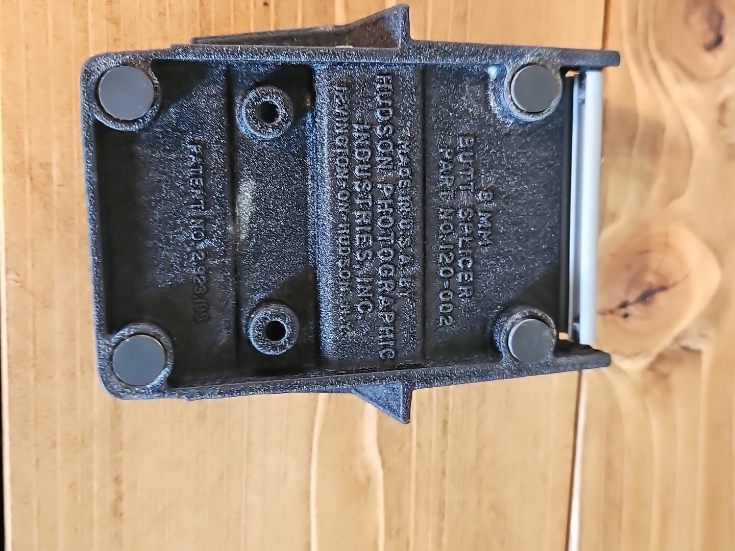 2 Vtg HPI Quik Splice 8mm Automatic Butt Splicer With 8 & 16mm Movies