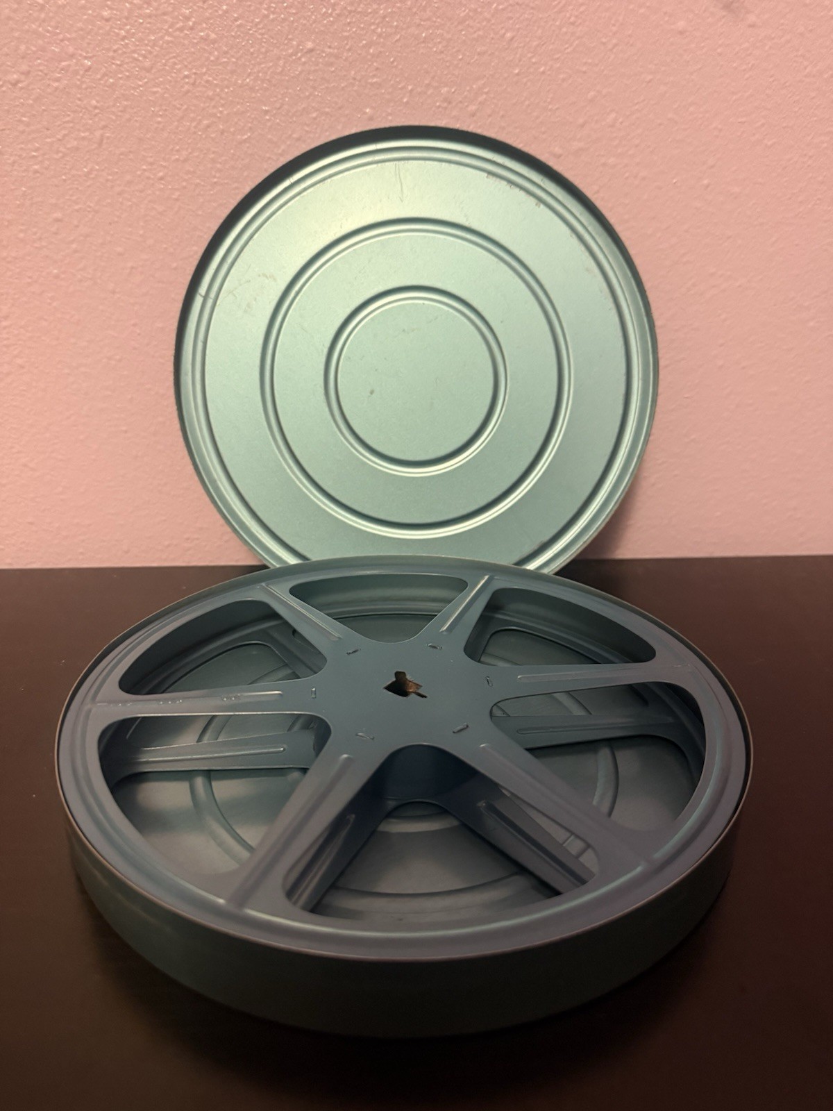 Vintage Film Canister Blue
