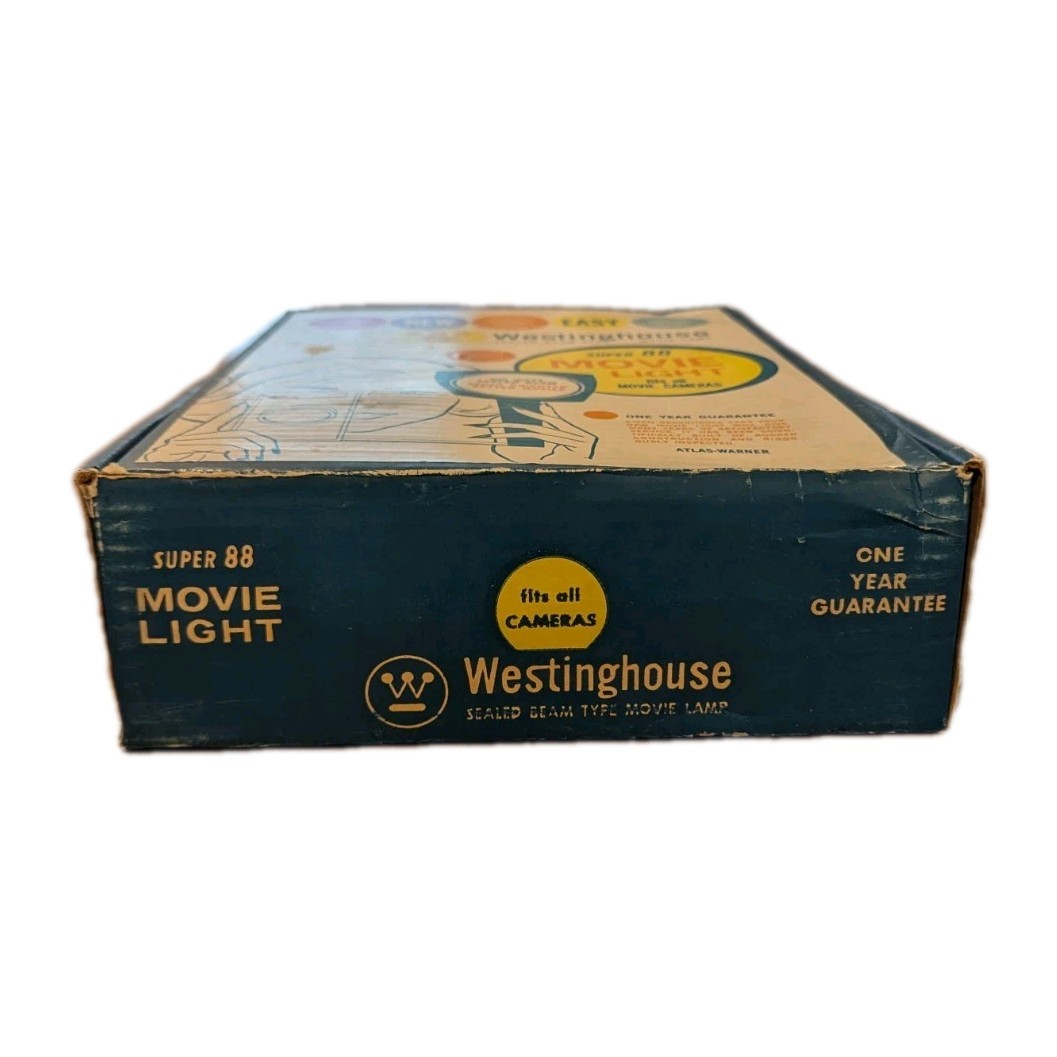 Westinghouse Super 88 Movie Light 650 Watt Beam Vintage Camera or Video
