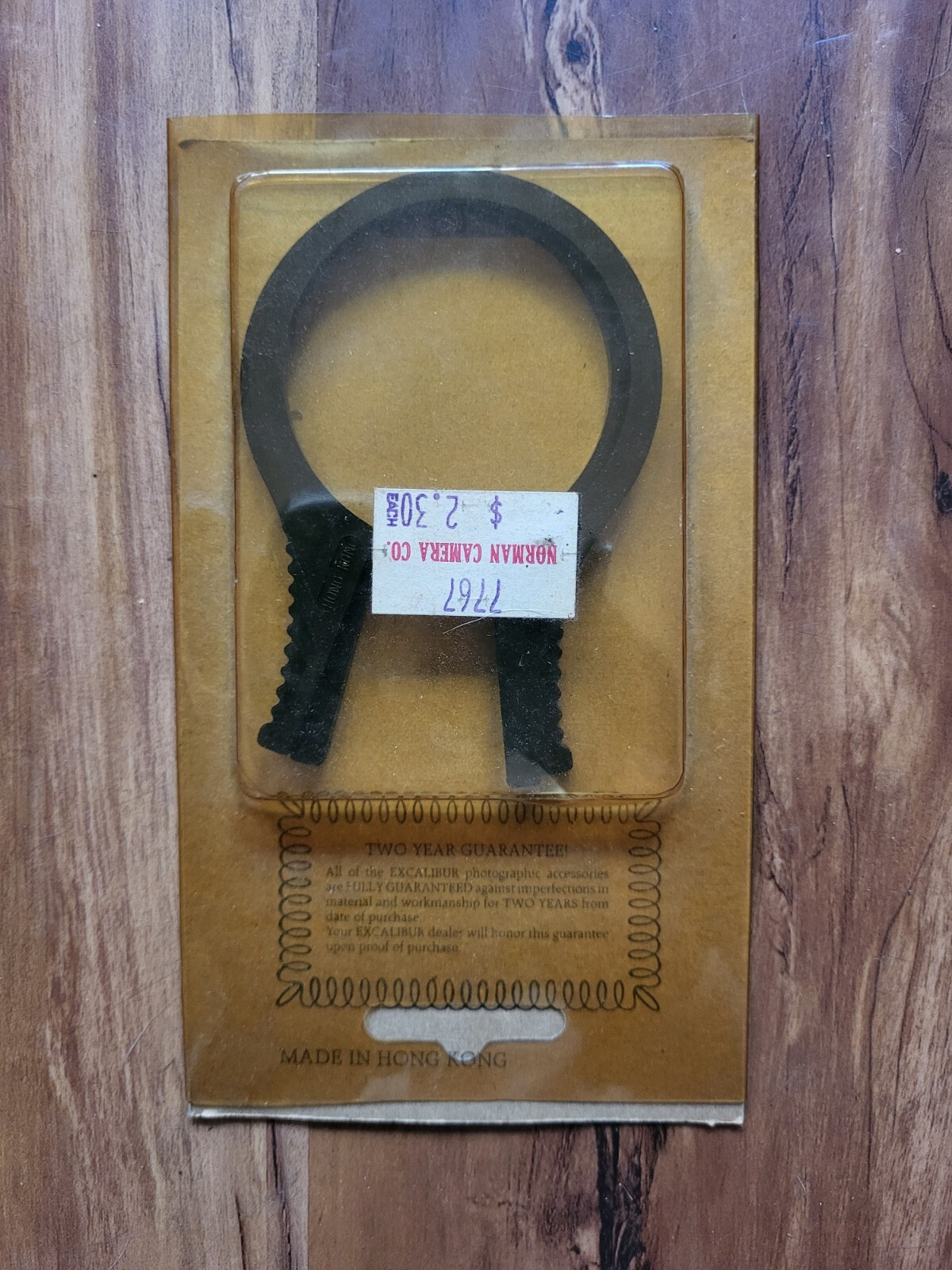 Vintage Camera Filter Wrench, Excalibur, Cat. No 7767, New, Made In Hong Kong