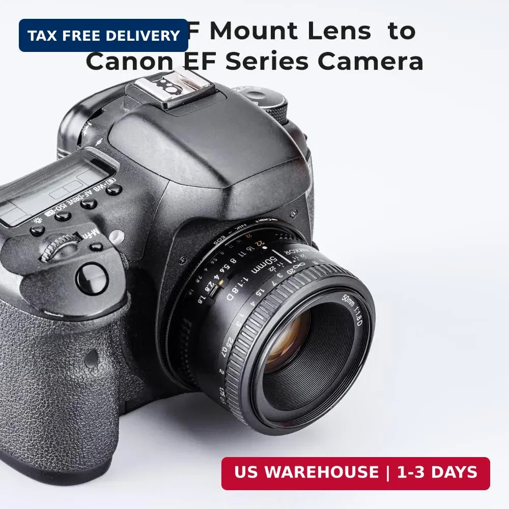 K&F Concept Lens Mount Adapter Compatible for Nikon Nikkor F/AF AI AI-S Lens to