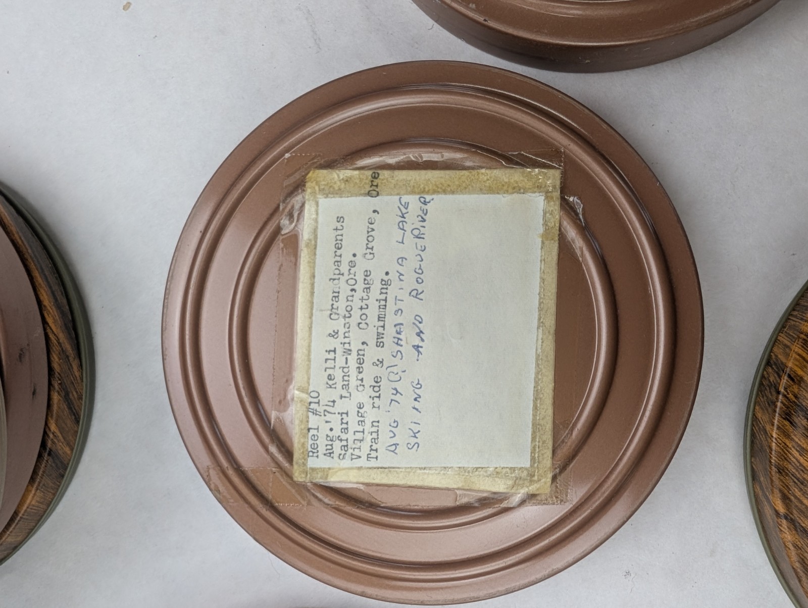LOT OF 12 – 8MM HOME MOVIES 5″ CANISTERS – Colorado, Nebraska, Idaho