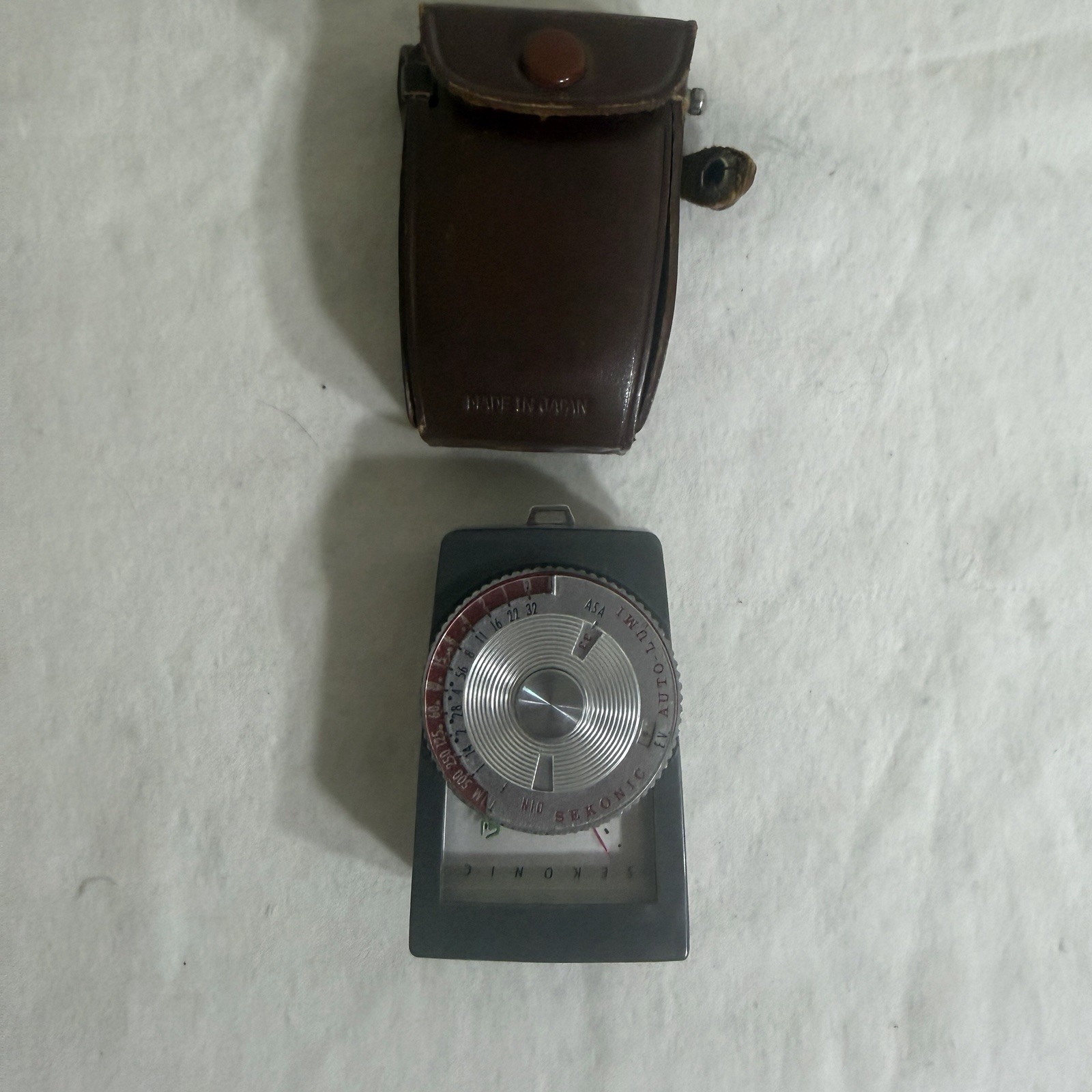 Vintage Sekonic Auto-Lumi 86 Light Meter + Rondo Rangefinder Lot Working Japan