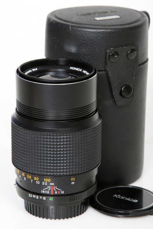 Konica Hexar AR 135mm f3.5 Telephoto Lens