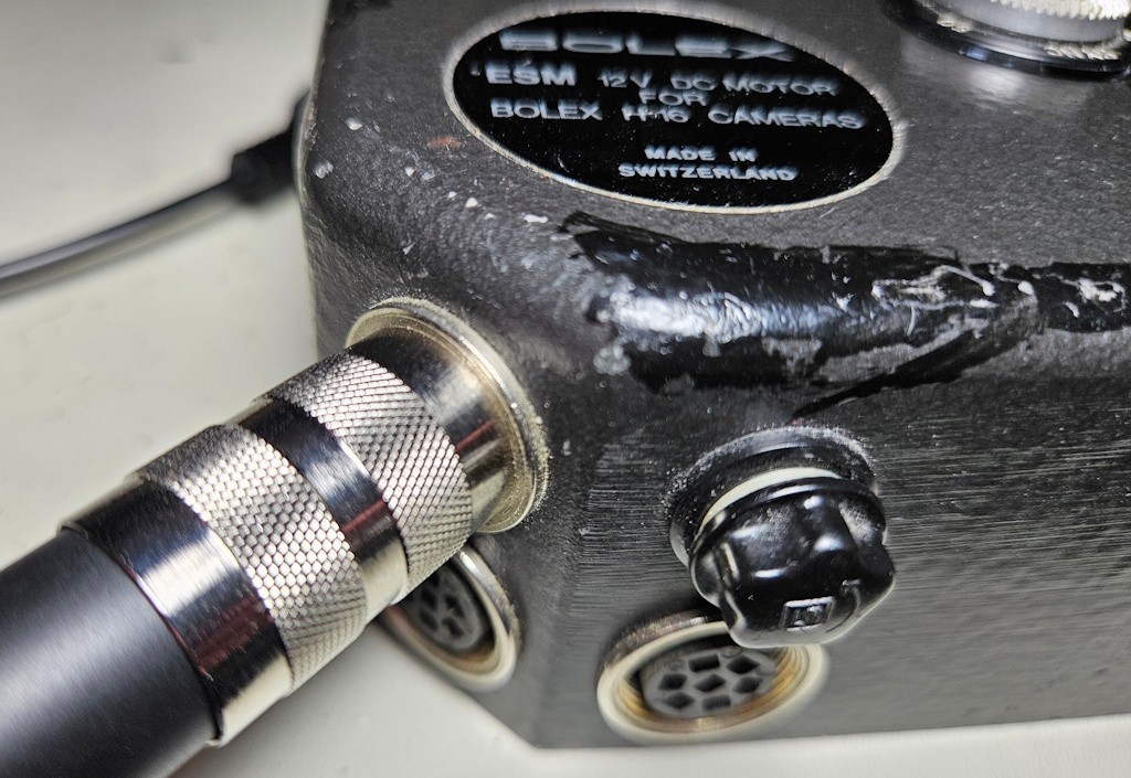 Bolex ESM 3-pin Power Cable, Unregulated D-Tap, ~40cm (16″)