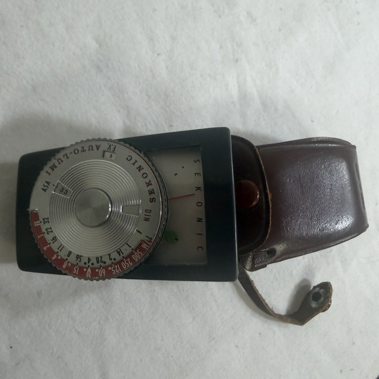 Vintage Sekonic Auto-Lumi 86 Light Meter + Rondo Rangefinder Lot Working Japan