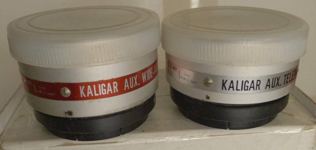 Kaligar Aux Lens Set for Polaroid Model 100 101 103 104 Camera with Case