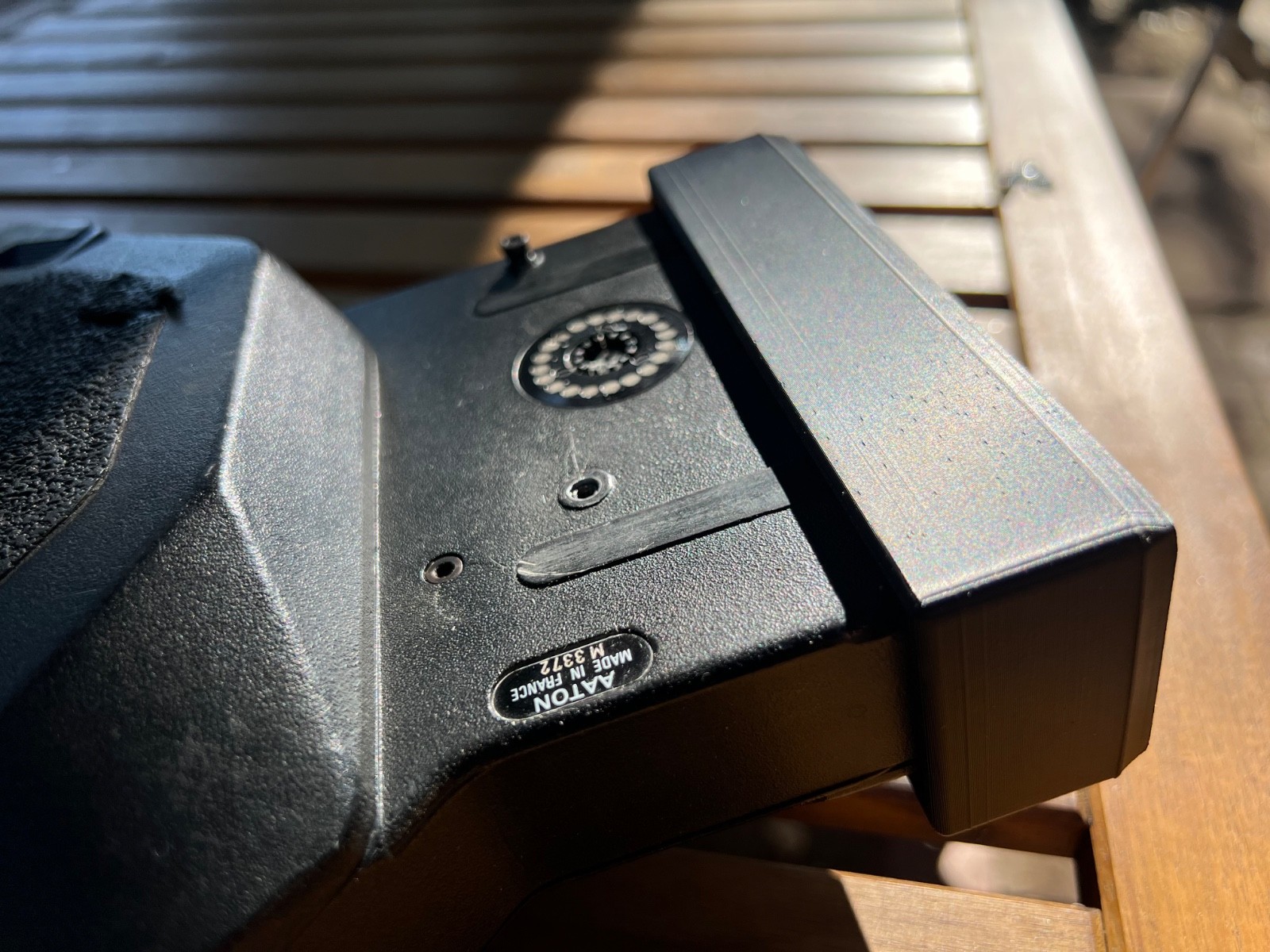 Aaton Magazine Throat Boot/Cover MK3 with Aaton Logo (black)