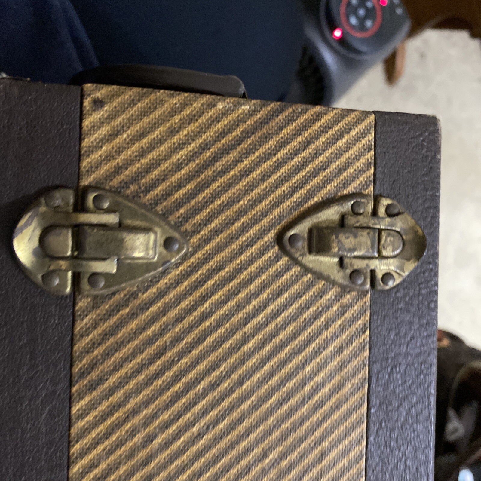 Vintage Two Sided Barnett & Jaffe Slide Holder Case BAJA Case